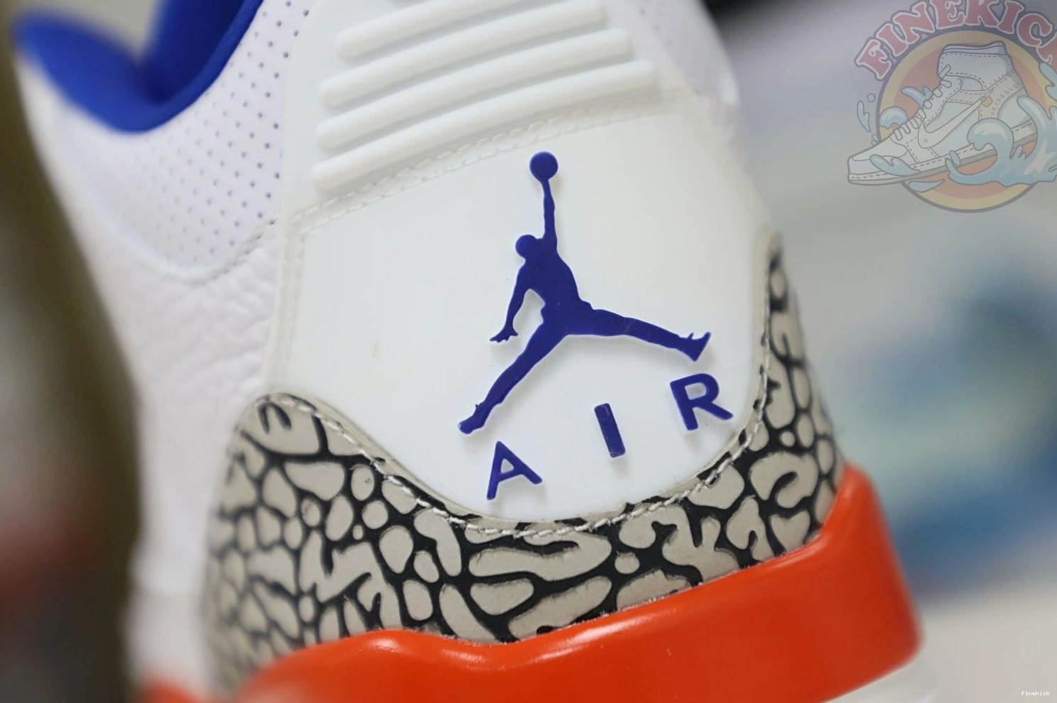 RETRO JORDAN AIR 3 'KNICKS' 0819